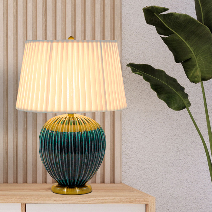 Đèn ngủ để bàn gốm trang trí 82428 40 × 56 cm Tphcm