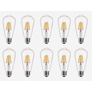 Combo 10 bóng ST64 Led Edison 4W – 6W