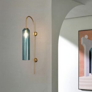 Đèn đọc sách đầu giường gắn tường màu xanh 66242