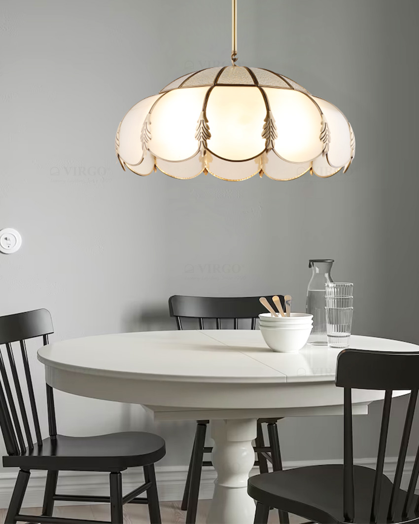 Đèn thả chụp đồng cao cấp P9905/6