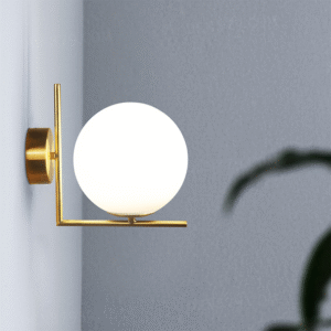 Đèn tường trang trí phòng ngủ 84605 Hợp kim nhôm, Thủy tinh