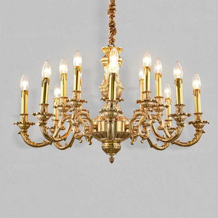 Đèn chùm đồng cao cấp N86521