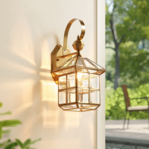 Đèn tường đồng ngoài trời L195