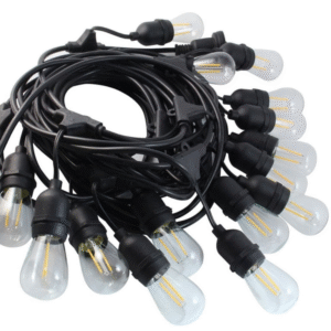 Dây đèn trang trí ngoài trời 100m 200 đui 616-100 chống nước IP65